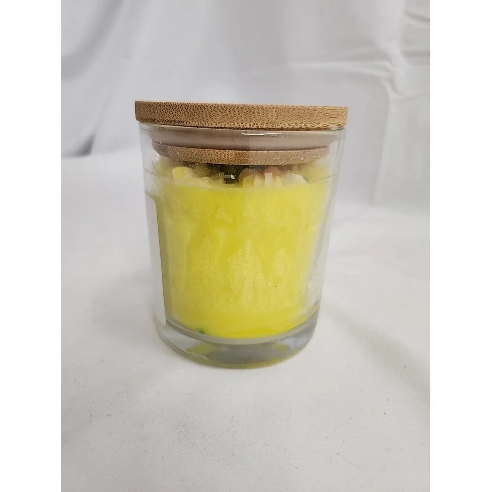LQQK Daisy Candle Art Homemade Spring Flower Scent 9 oz‎ Candle Happy HoliDaisys
